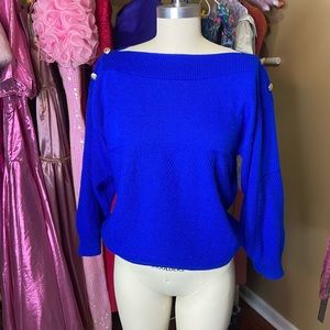 LAST CALL VINTAGE 80S SWEATER